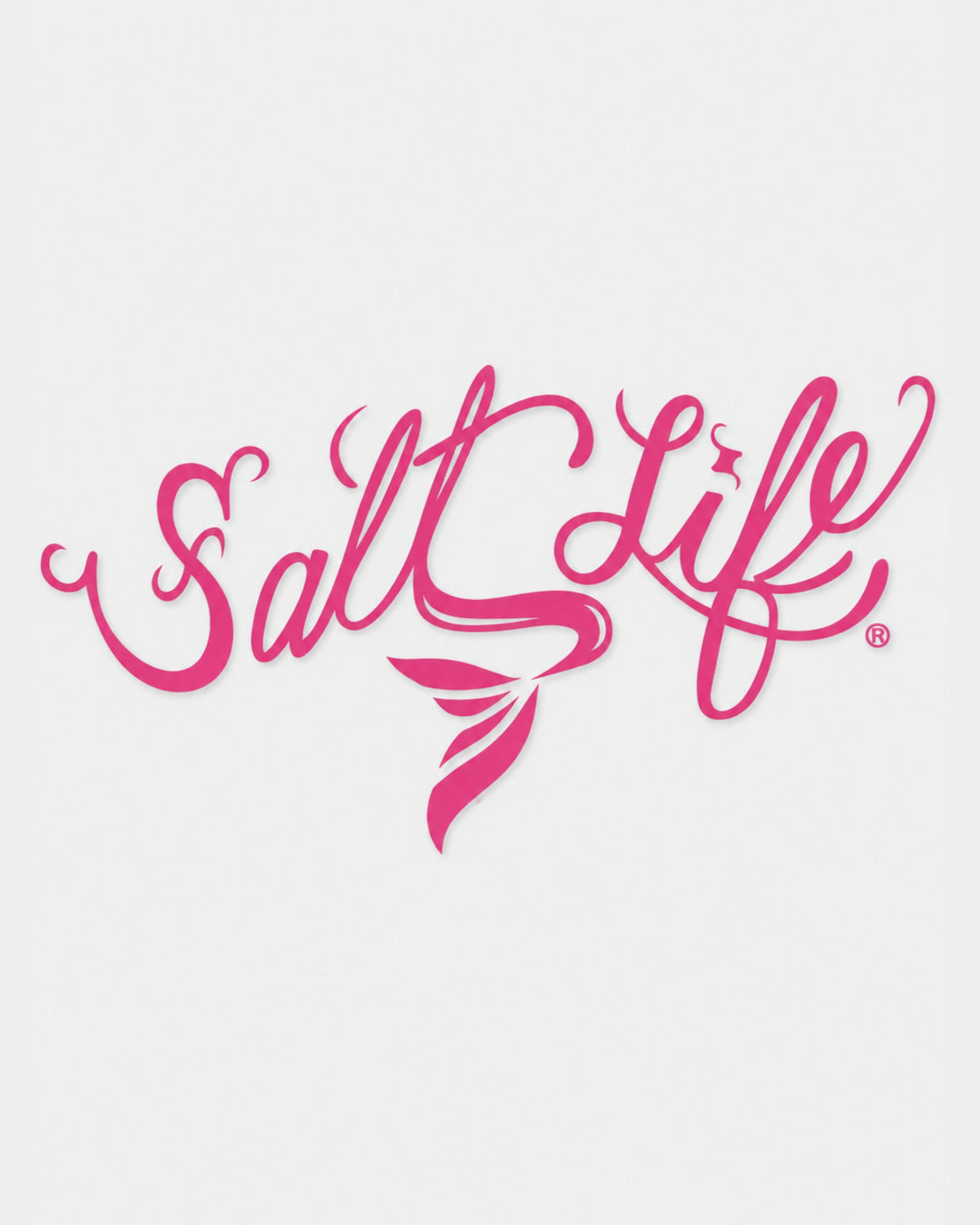 Salty Mermaid Tail Medium Decal