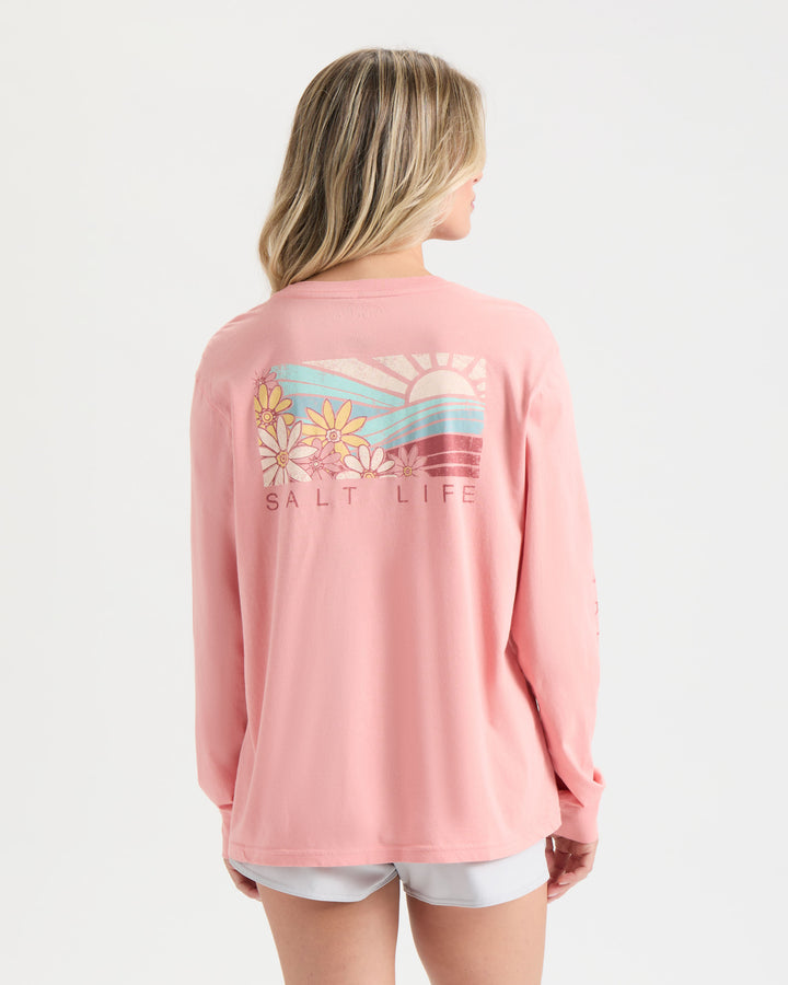 Women's Daisy Wave Long Sleeve Shirt
