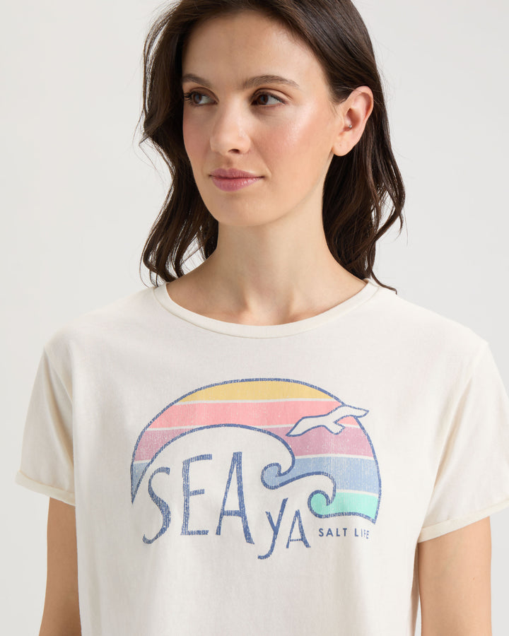 Women's Sea Ya Cropped Tee
