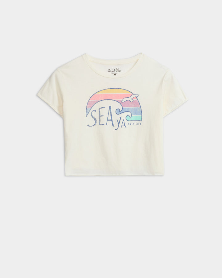 Women's Sea Ya Cropped Tee