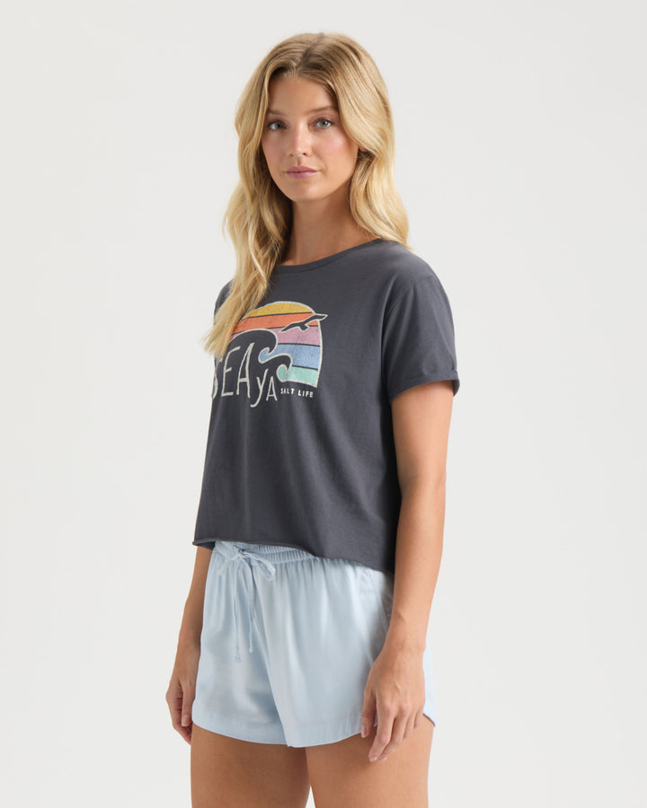 Women's Sea Ya Cropped Shirt