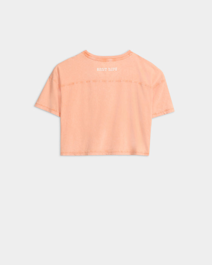 Women's Salty Scenes Cropped Shirt