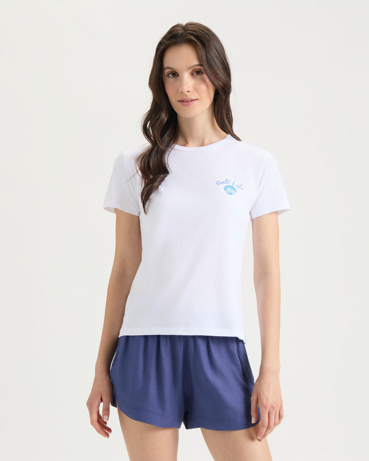 Women's By The Seashore Short Sleeve Shirt
