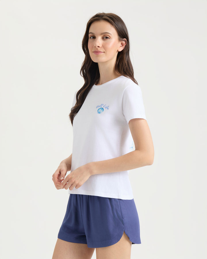 Women's By The Seashore Short Sleeve Shirt