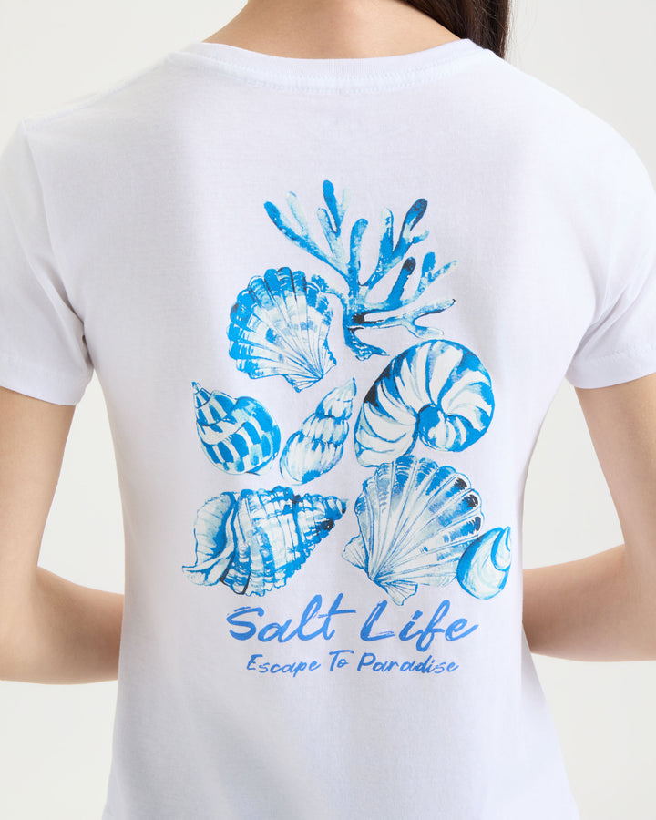 Women's By The Seashore Short Sleeve Shirt