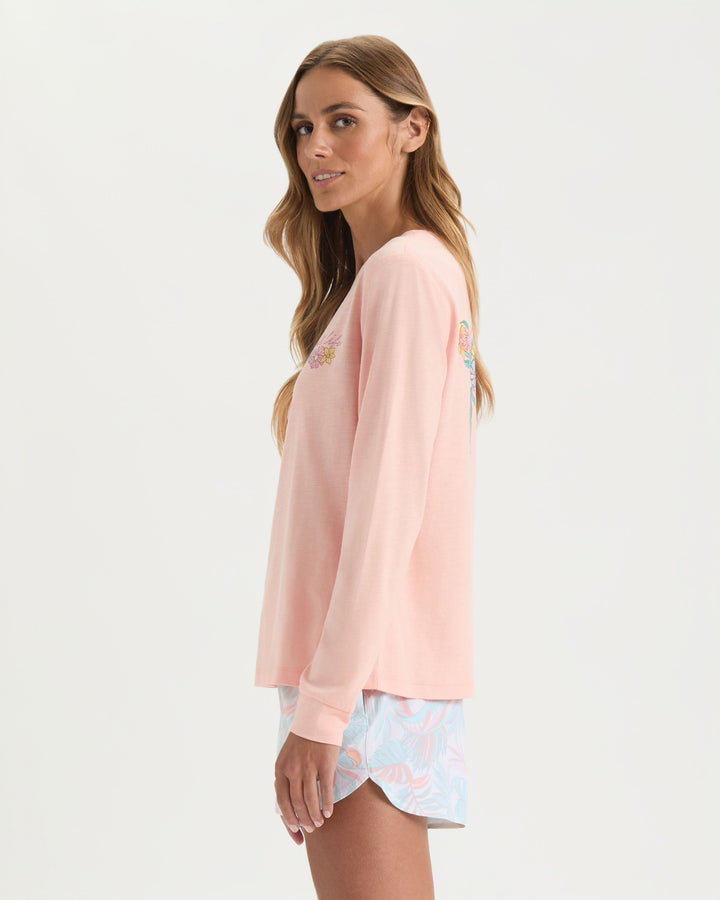 Women’s Honu Long Sleeve Boyfriend Shirt