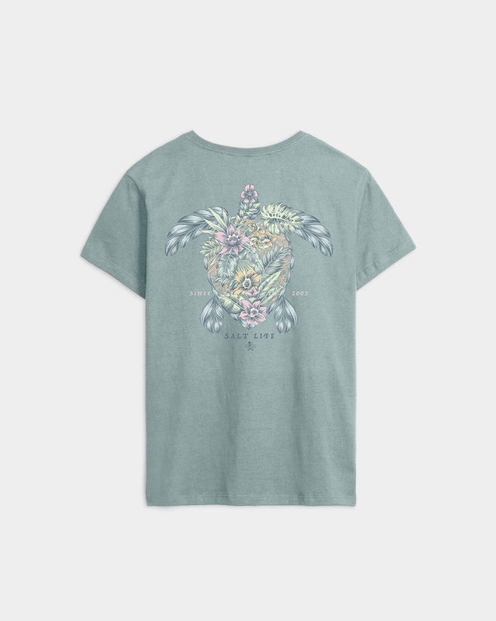 Women’s Floral Turtle Original Tee