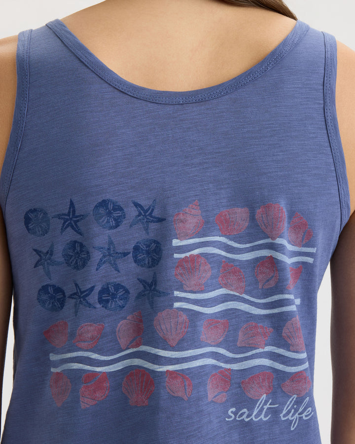 Women's Shells and Stripes Tank