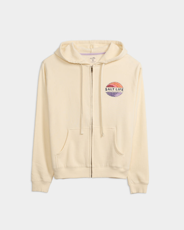 Women's Saltsation Ocean Washed Fleece Hoodie