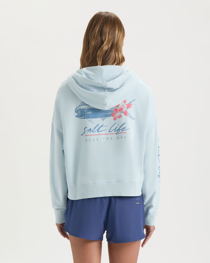 Women’s Mahi Bloom Cropped Hoodie