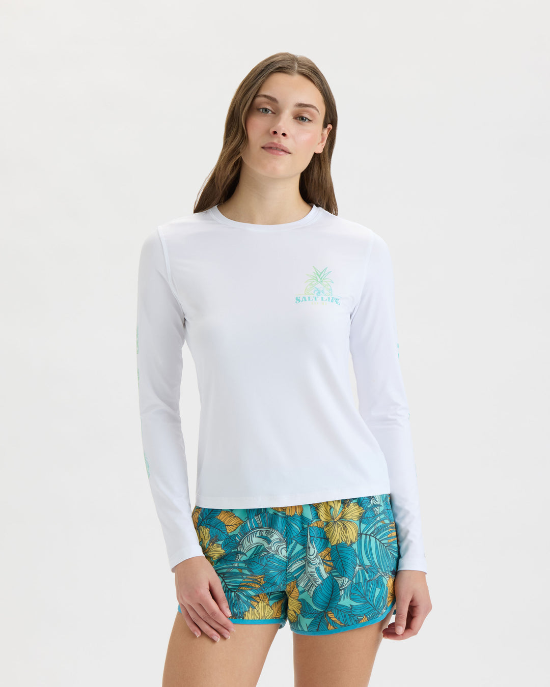 Women’s Pineapple Paradise SLX Performance Long Sleeve Tee