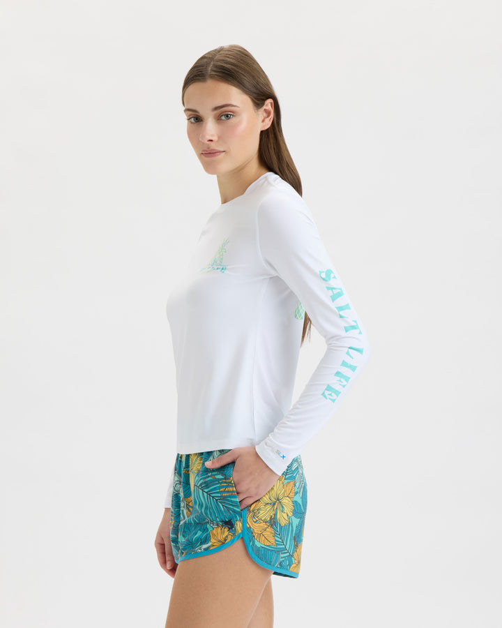 Women’s Pineapple Paradise SLX Performance Long Sleeve Tee
