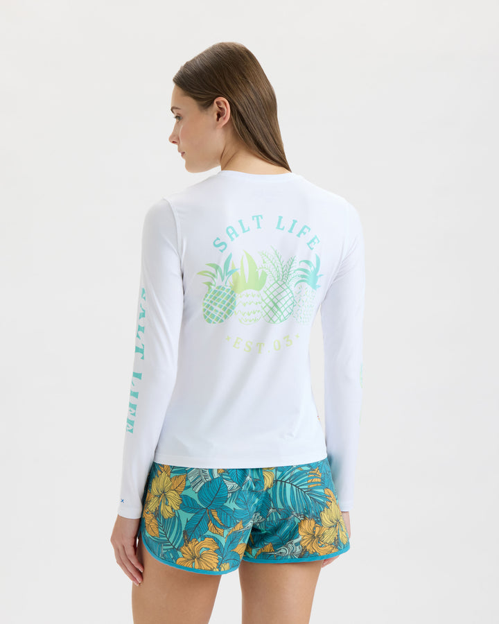Women’s Pineapple Paradise SLX Performance Long Sleeve Tee