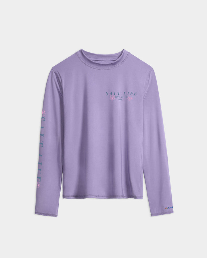 Women’s Salty Marlin Badge SLX Performance Long Sleeve Tee