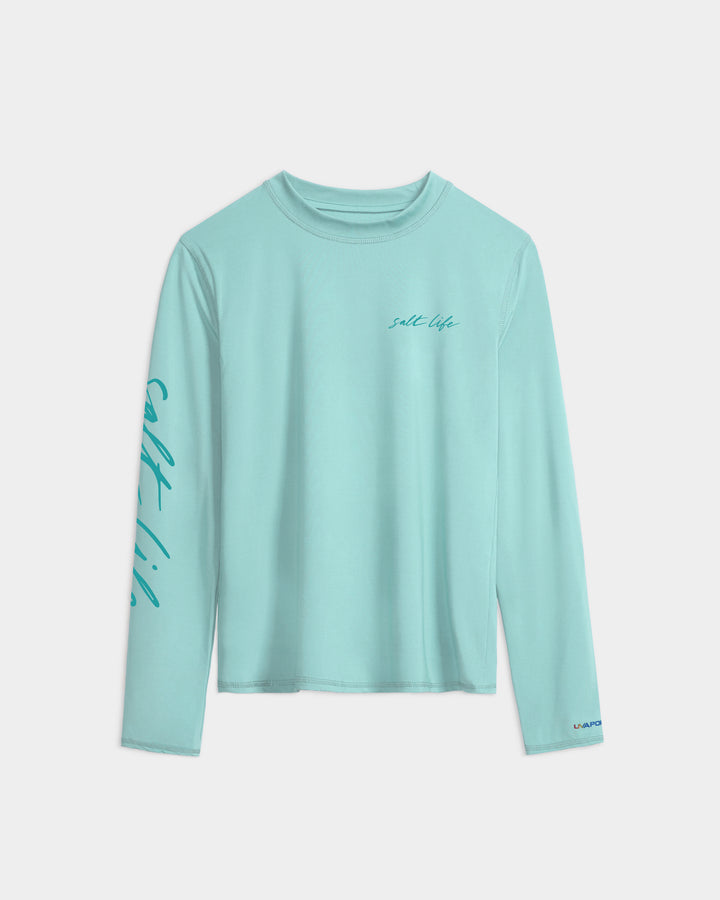 Women’s Sunset Turtle Performance Long Sleeve