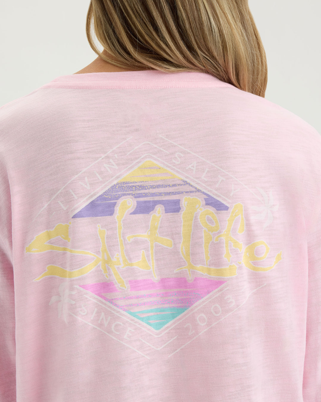 Women’s Diamond Badge Long Sleeve Tee