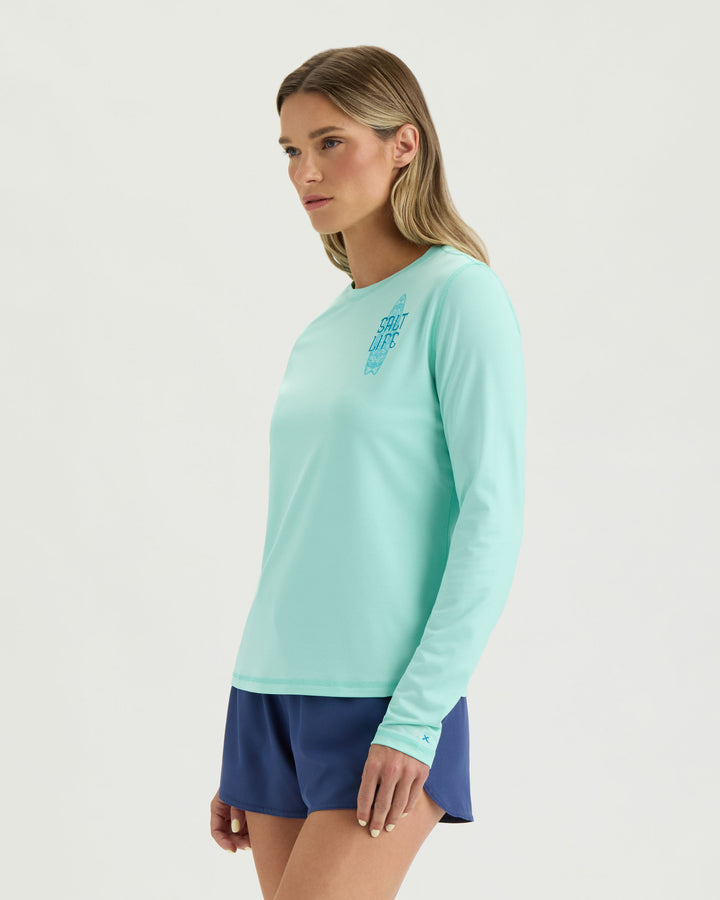 Women’s Mandala Surf SLX Performance Long Sleeve Tee