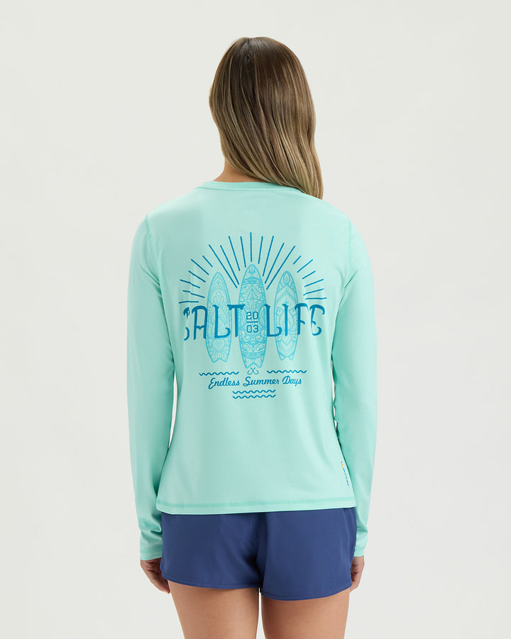 Women’s Mandala Surf SLX Performance Long Sleeve Tee