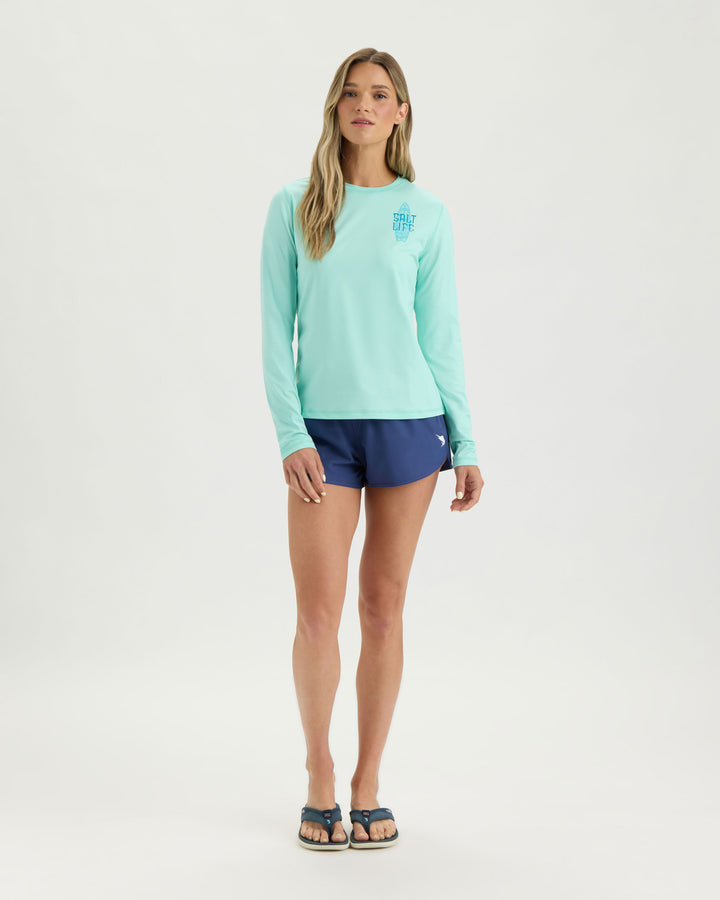 Women’s Mandala Surf SLX Performance Long Sleeve Tee