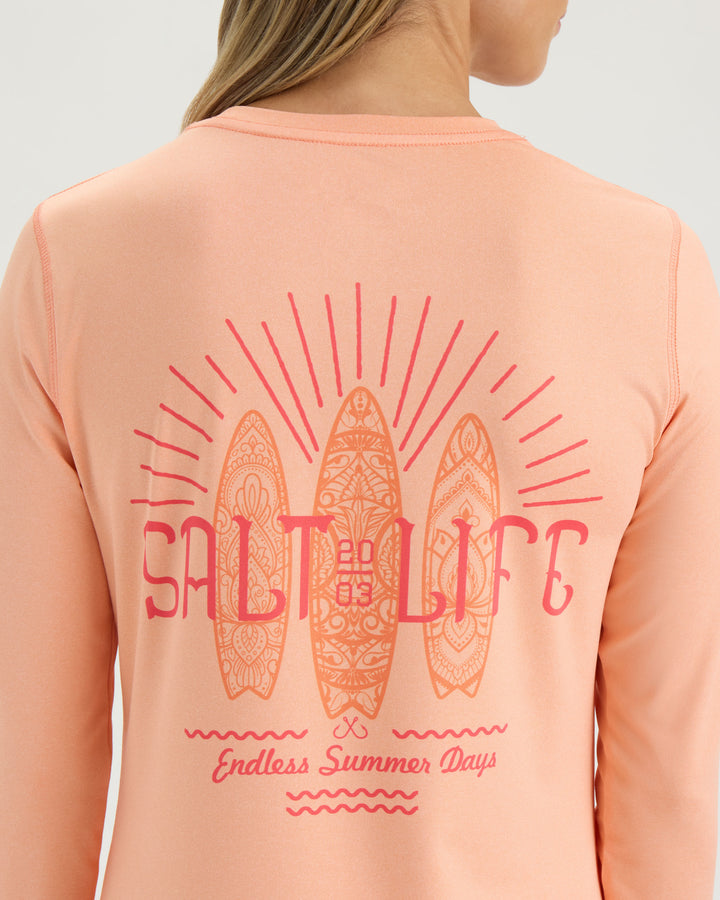 Women’s Mandala Surf SLX Performance Long Sleeve Tee