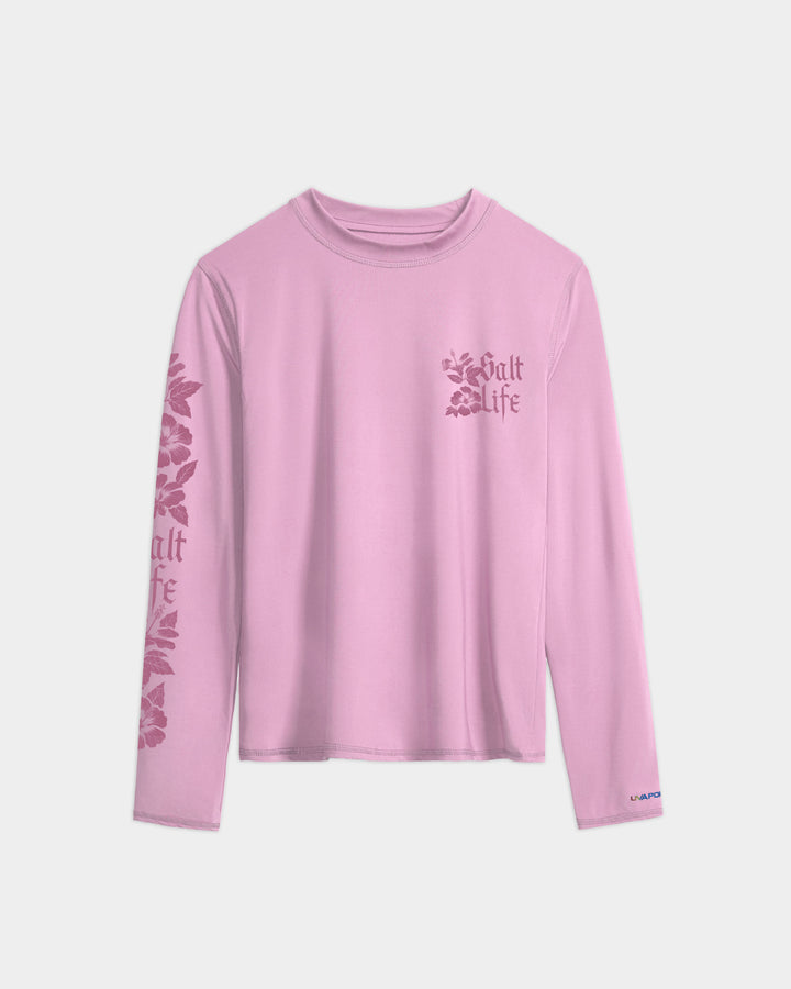 Women’s Gothic Hibiscus SLX Performance Long Sleeve Tee