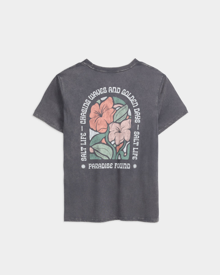 Women’s Floral Stainglass Short Sleeve Tee