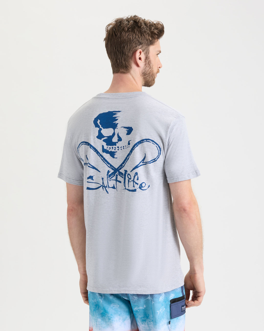 Men's Skull and Hooks Short Sleeve Tee