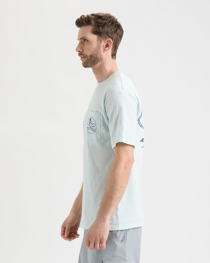 Men's Skull and Hooks Short Sleeve Tee
