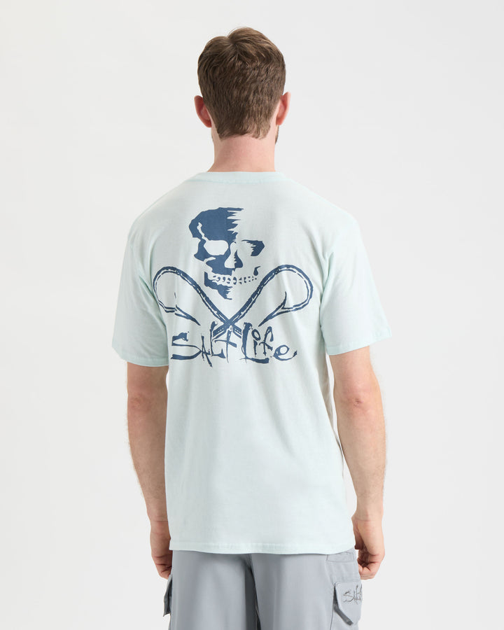 Men's Skull and Hooks Short Sleeve Tee