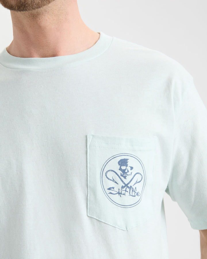 Men's Skull and Hooks Short Sleeve Tee