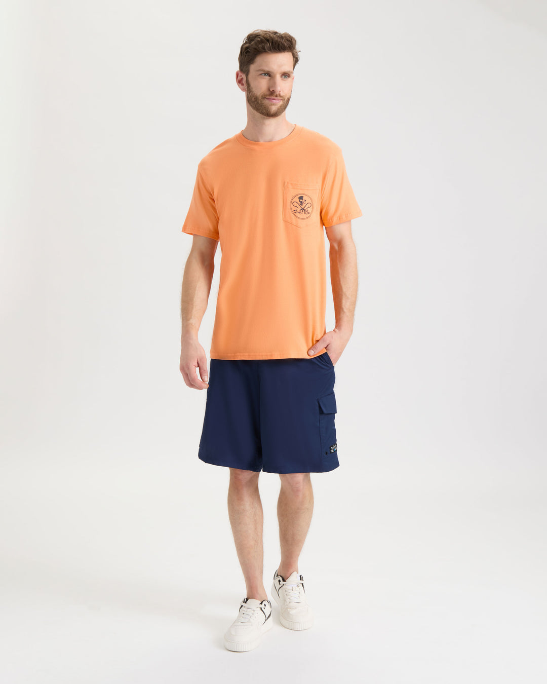 Men's Skull and Hooks Short Sleeve Tee