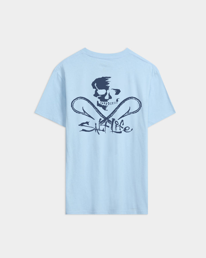 Men's Skull And Hooks Short Sleeve Tee