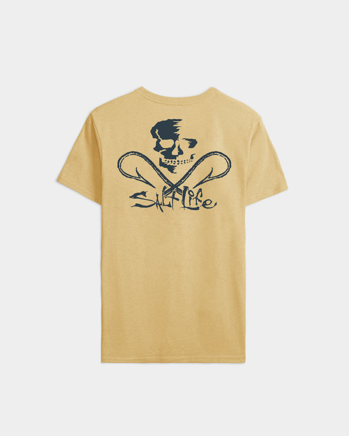Men’s Skull and Hooks Short Sleeve Tee - BIG