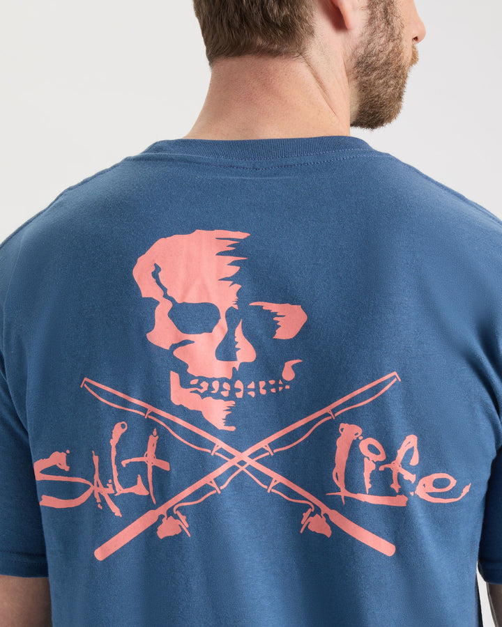 Men's Skull and Poles Short Sleeve Tee