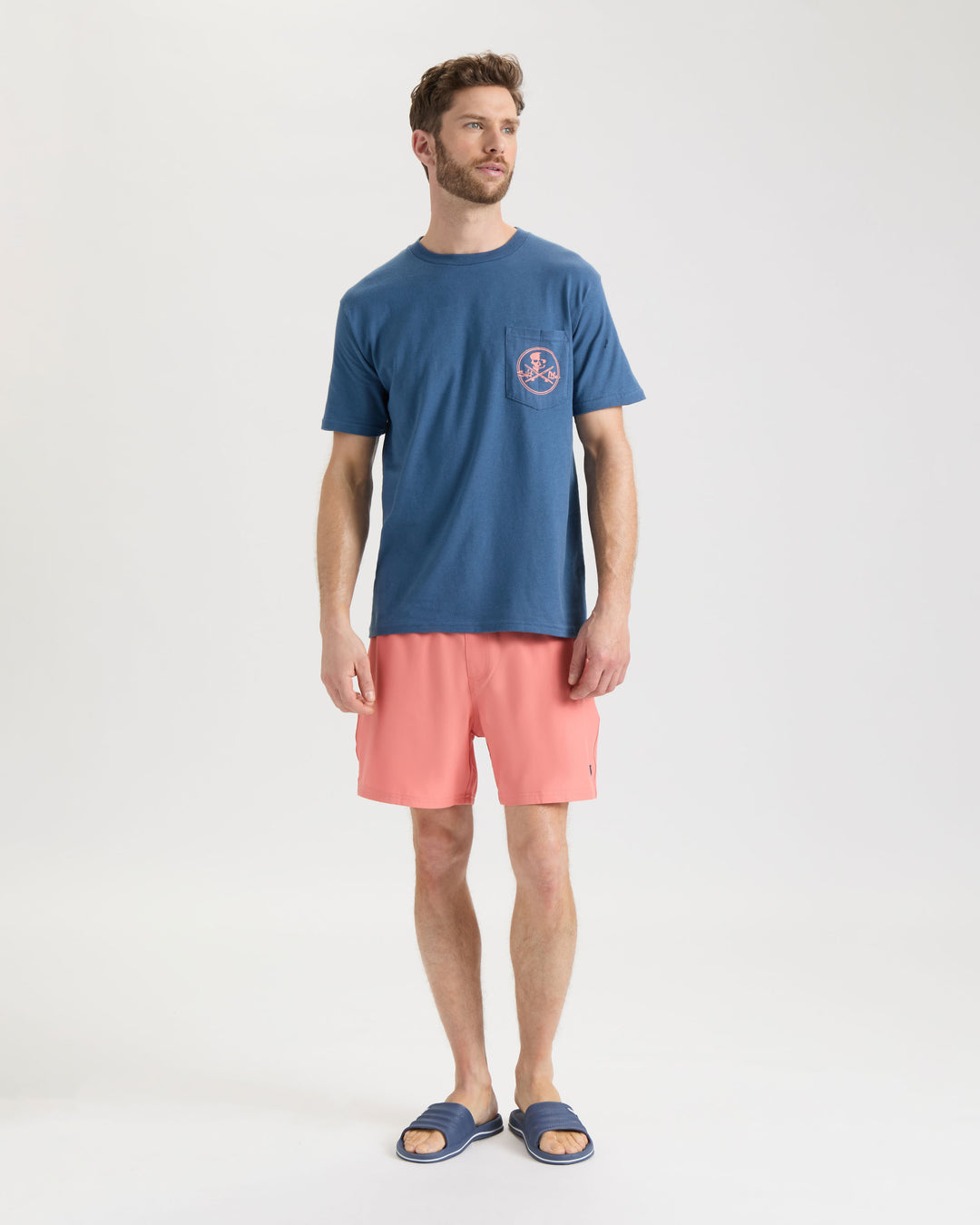 Men's Skull and Poles Short Sleeve Tee