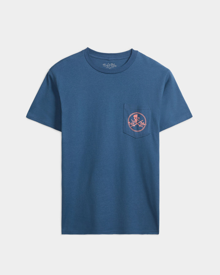 Men's Skull and Poles Short Sleeve Tee