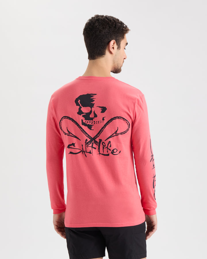 Men’s Skull and Hooks Long Sleeve