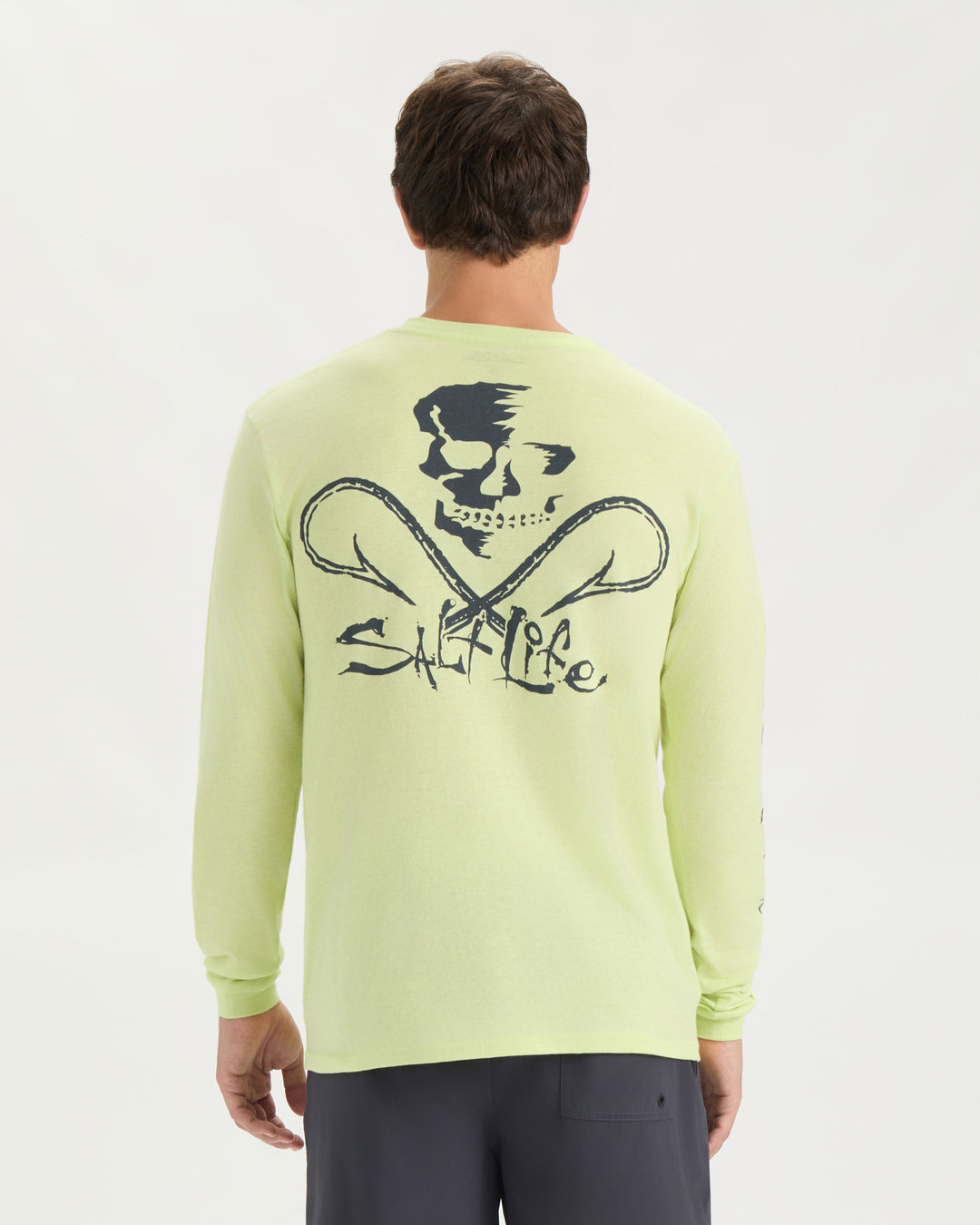 Men's Skull and Hooks Long Sleeve Shirt