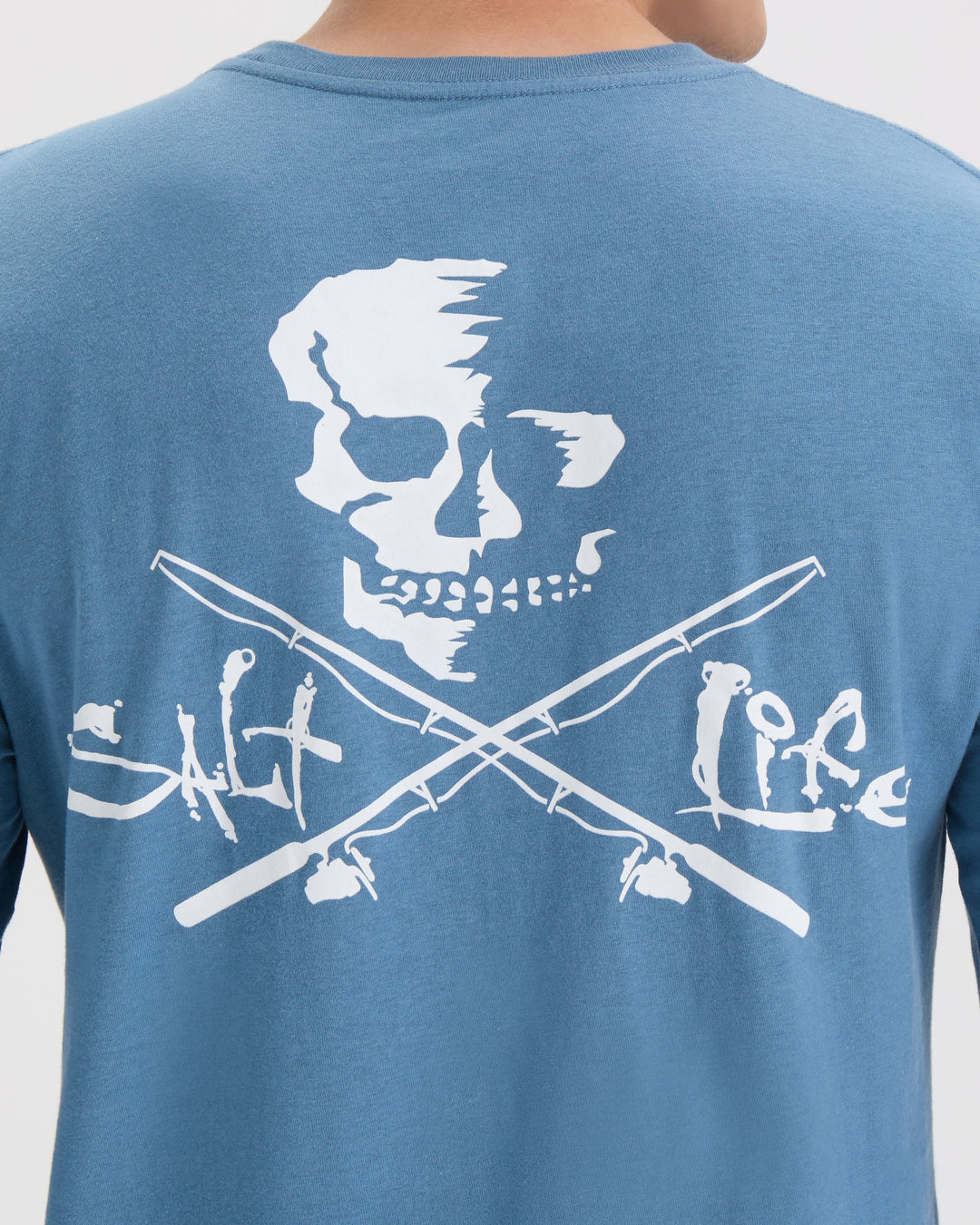 Men’s Skull and Poles Long Sleeve Shirt
