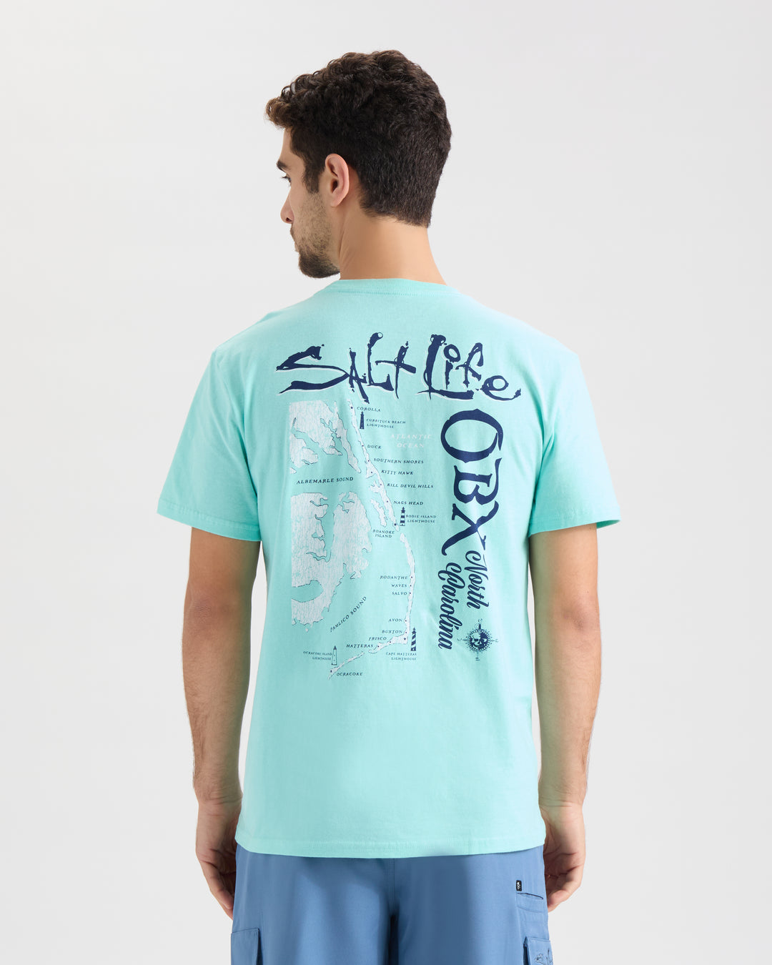 Men’s OBX Map Short Sleeve Tee