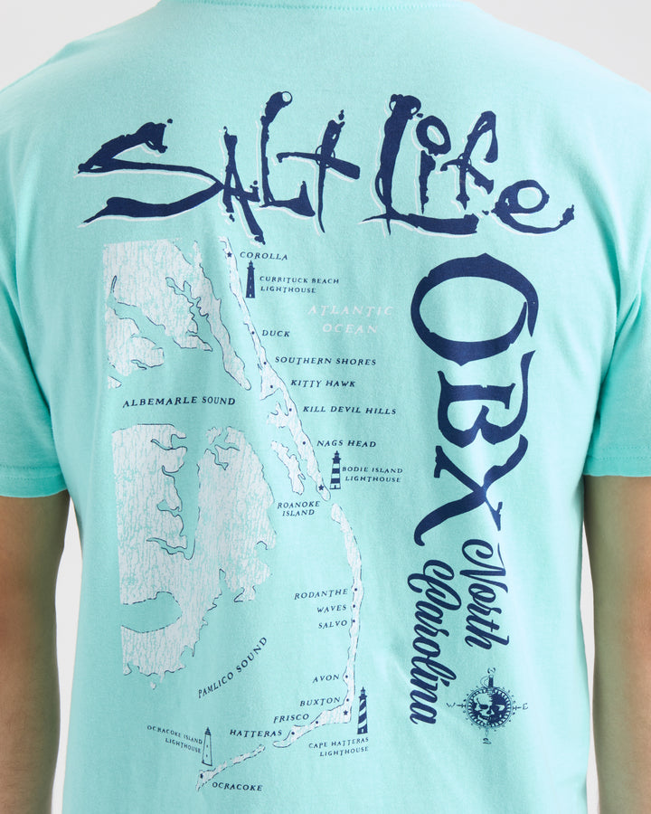 Men’s OBX Map Short Sleeve Tee