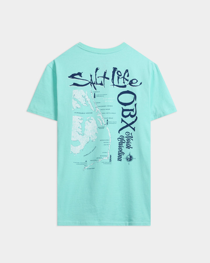 Men’s OBX Map Short Sleeve Tee