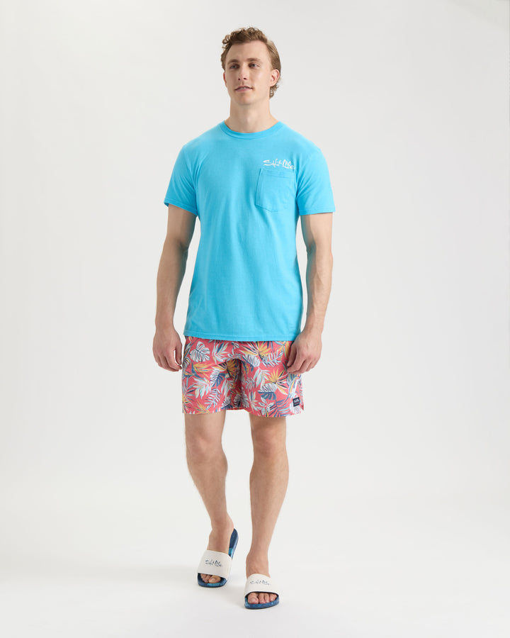 Men's Striated Short Sleeve Tee
