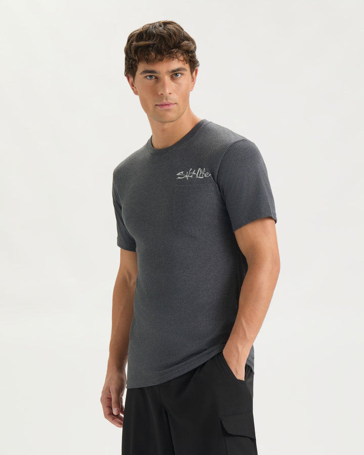Men’s Striated Short Sleeve Tee