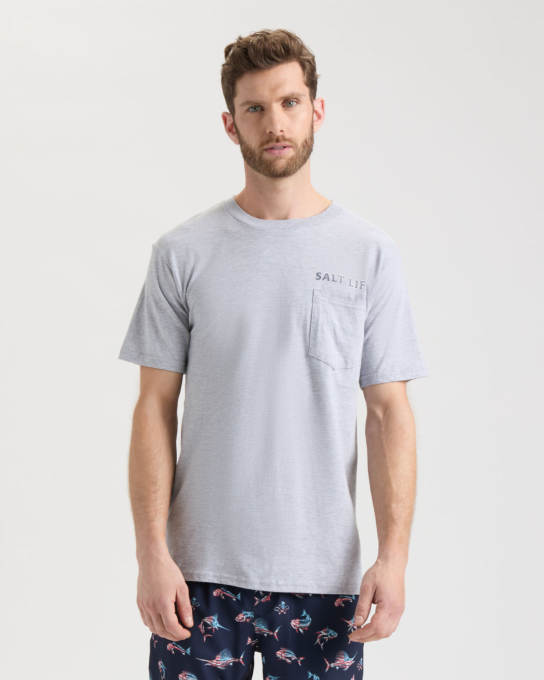 Men's Salty Honor Bones Short Sleeve Tee