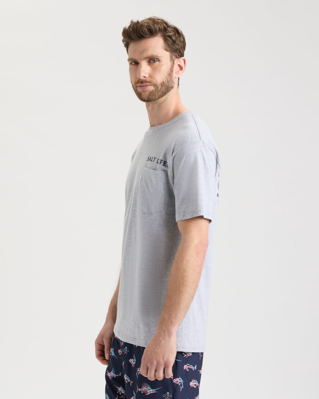Men's Salty Honor Bones Short Sleeve Tee