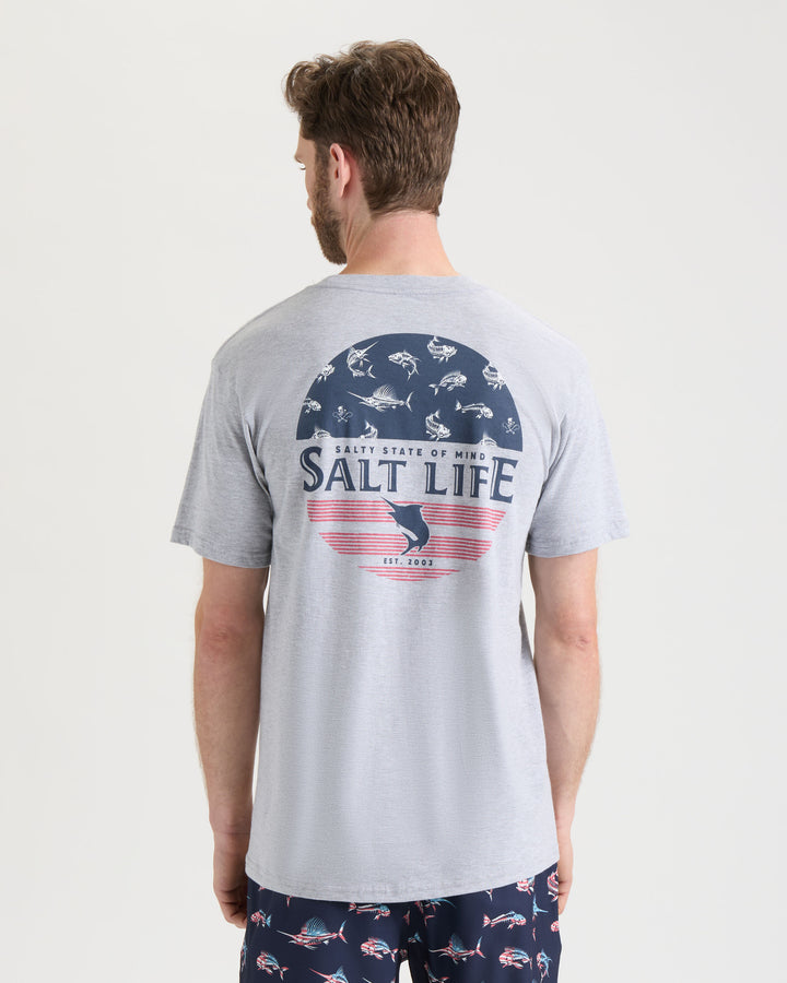 Men's Salty Honor Bones Short Sleeve Tee