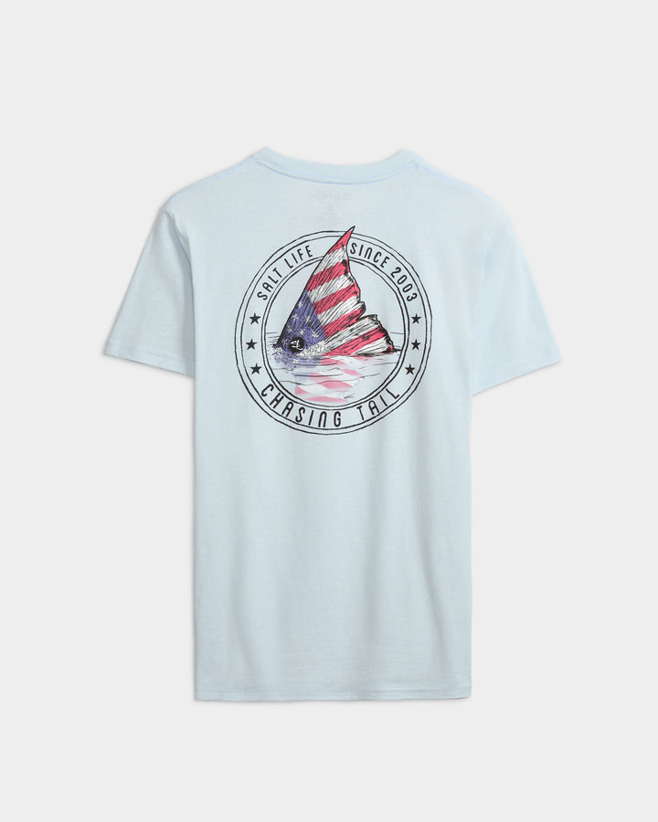 Men's Redfish Stars and Stripe Short Sleeve Tee