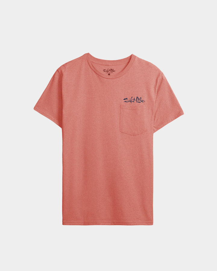 Men’s One Cast At A Time Short Sleeve Tee