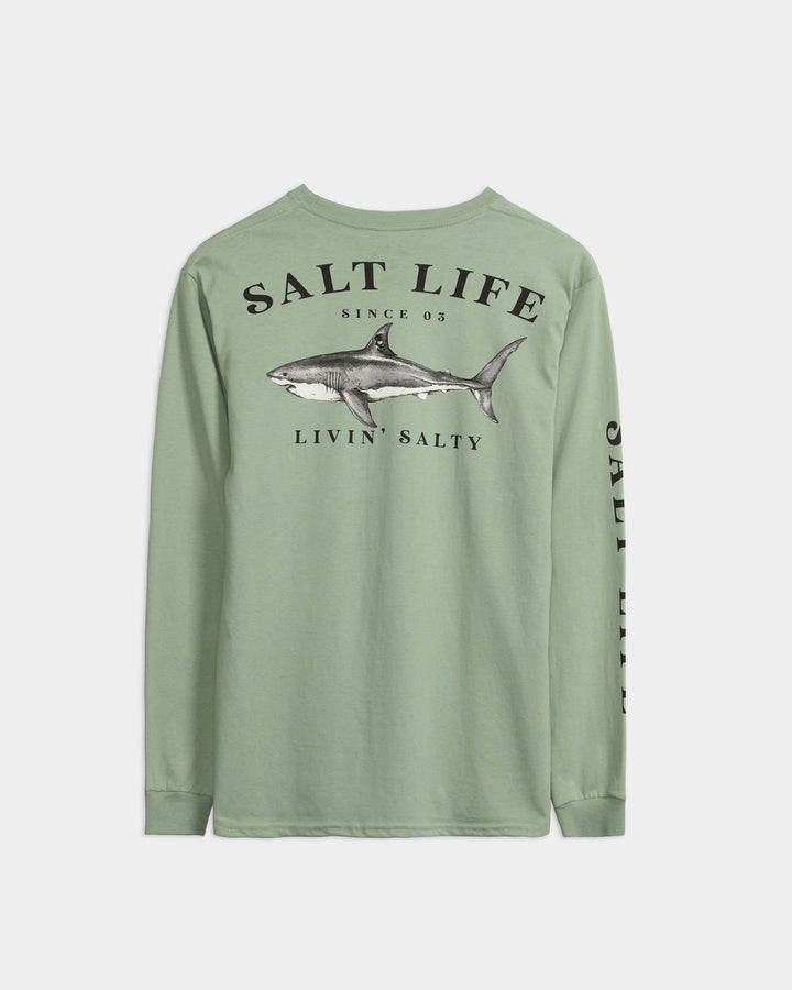 Men's Jaws Of Steel Long Sleeve Shirt